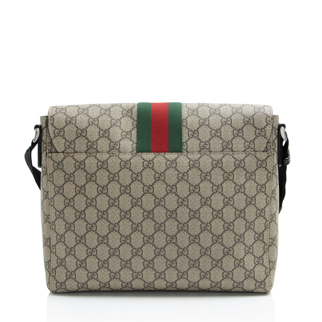 Gucci GG Supreme Web Flap Messenger