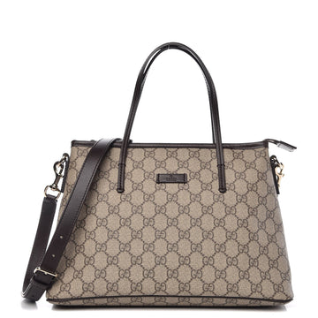 GUCCI GG Supreme Two-Way Canvas Bag