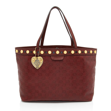 Gucci Guccissima Leather Babouska Medium Tote (SHF-wM3Ki7)