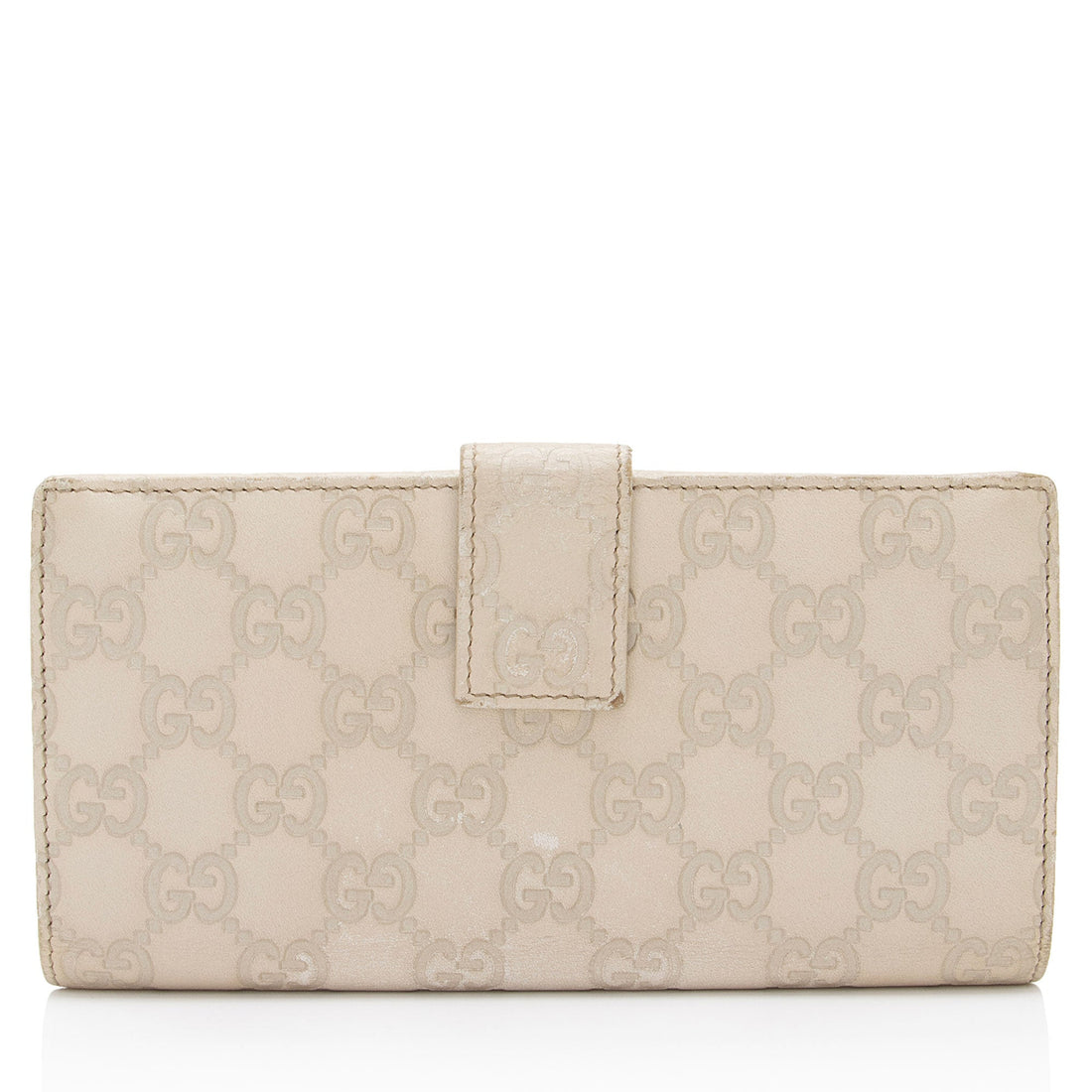 Gucci Guccissima Leather Flap Continental Wallet