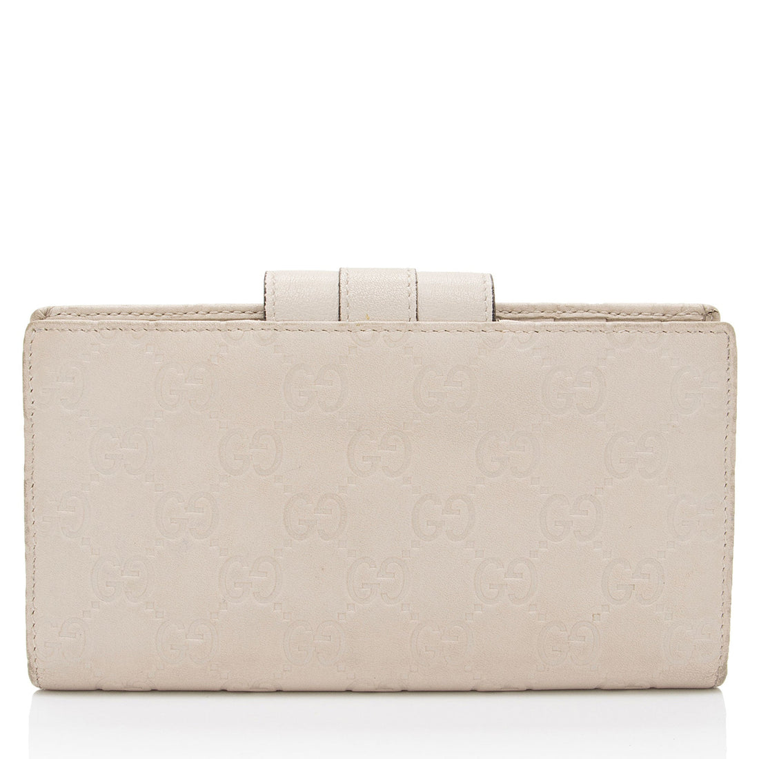 Gucci Guccissima Leather Script Wallet