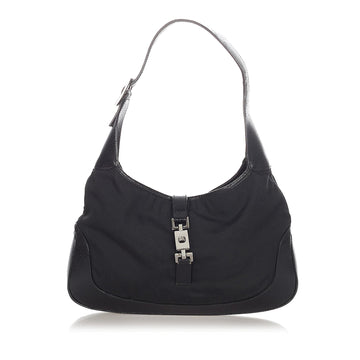 Gucci Jackie Canvas Hobo Bag