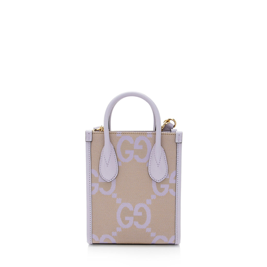 Gucci Jumbo GG Canvas Vertical Mini Tote