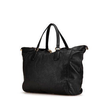 Gucci Large Leather Soho Zip Tote