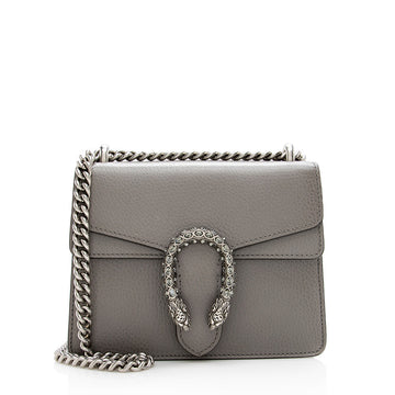 Gucci Leather Crystal Dionysus Mini Bag