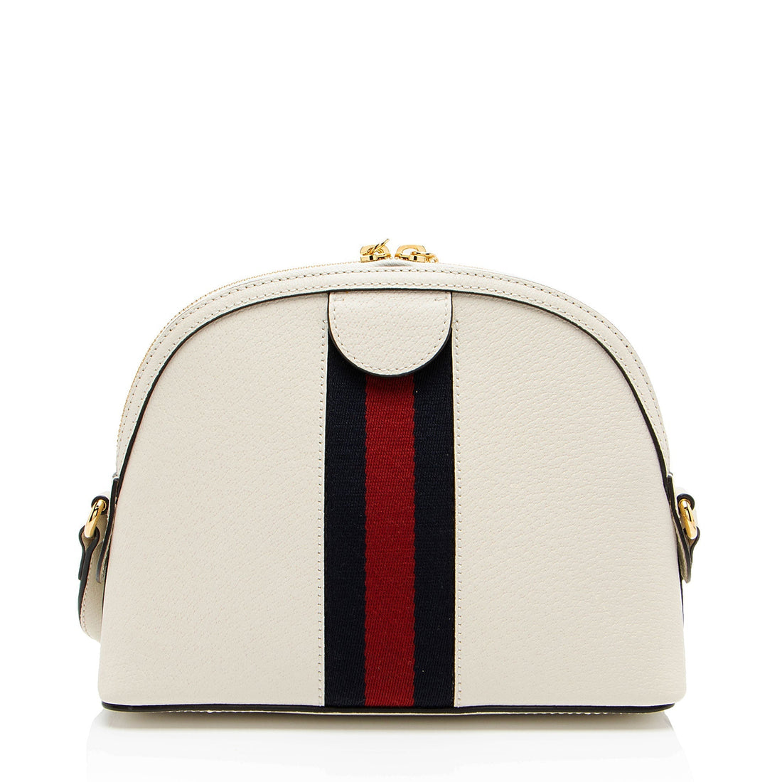 Gucci Leather Ophidia Dome Small Shoulder Bag