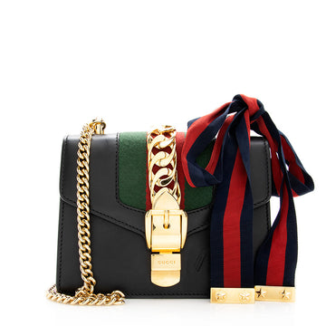 Gucci Leather Sylvie Small Shoulder Bag - FINAL SALE