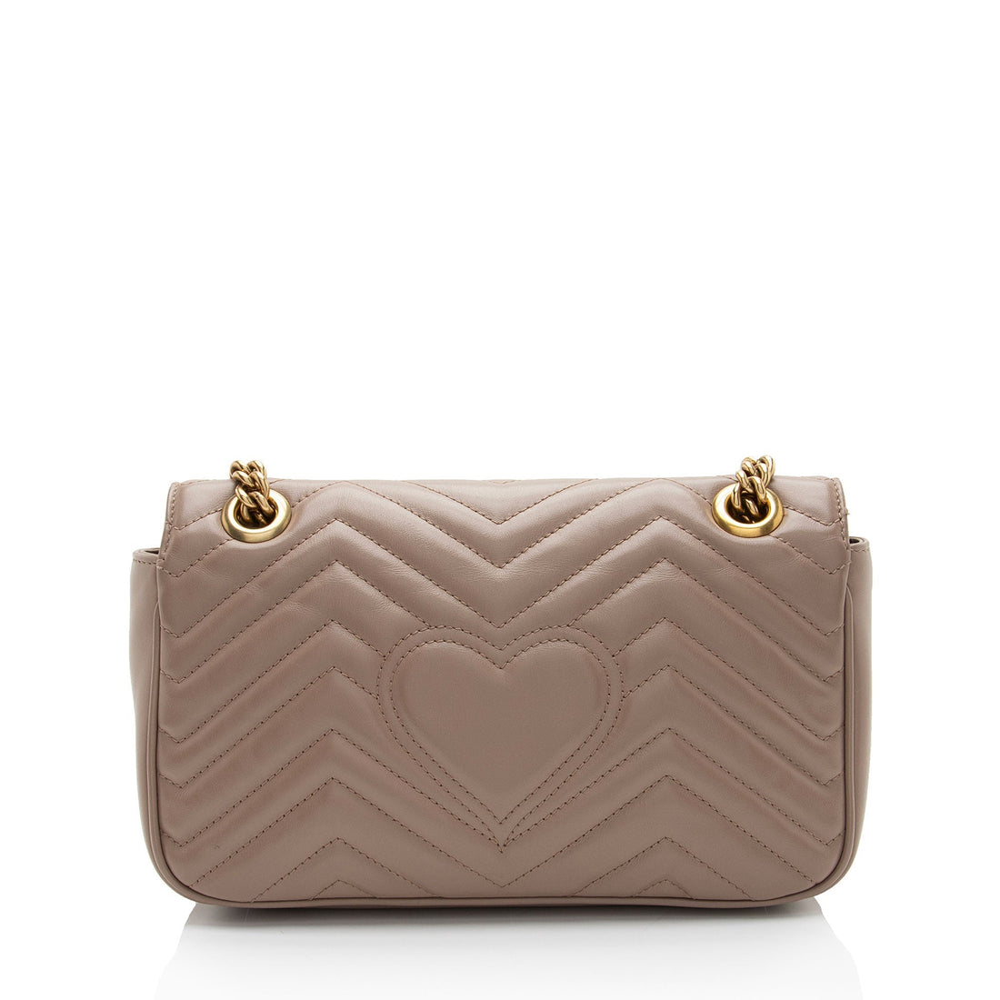 Gucci Matelasse Leather GG Marmont Small Flap Bag
