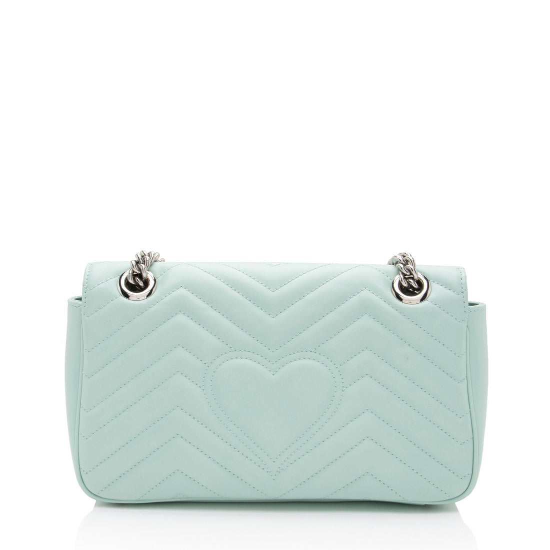 Gucci Matelasse Leather GG Marmont Small Flap Bag