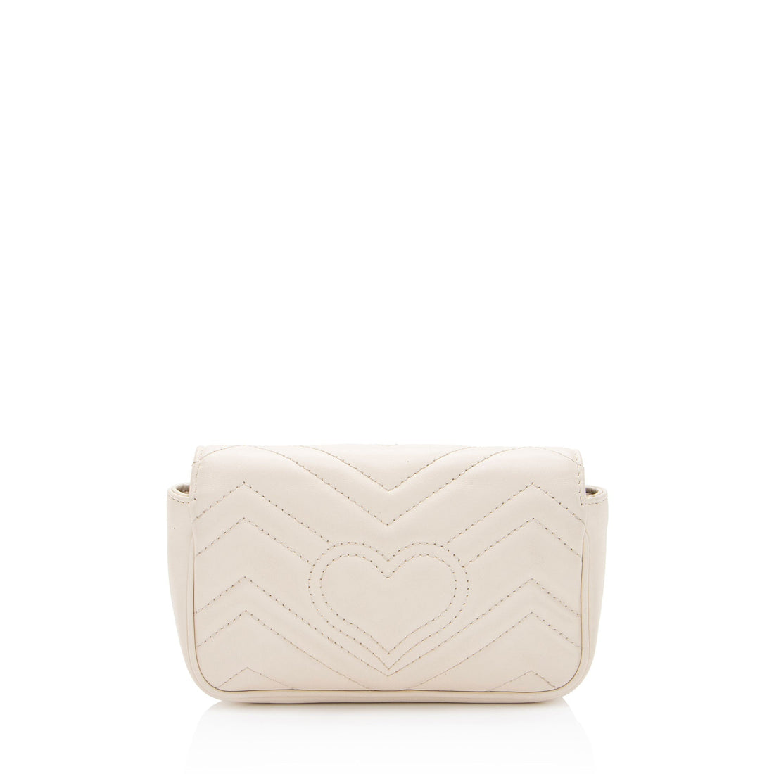 Gucci Matelasse Leather GG Marmont Super Mini Flap Bag