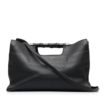 Gucci Medium Bamboo Daily Shopper (SHG-wq7mCa)