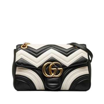Gucci Medium GG Marmont Matelasse Crossbody Bag (SHG-7JKm0K)