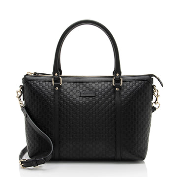 Gucci Microguccissima Leather Joy Small Zip Tote (SHF-TjfjYX)