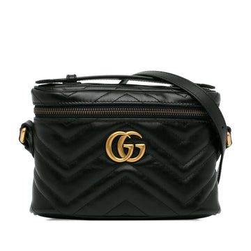Gucci Mini GG Marmont Satchel (SHG-EaRuAN)