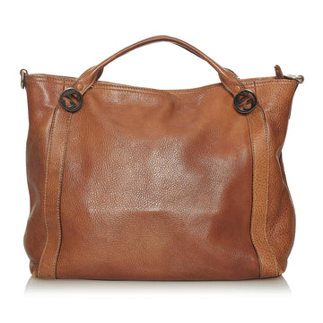 Gucci Miss GG Leather Satchel