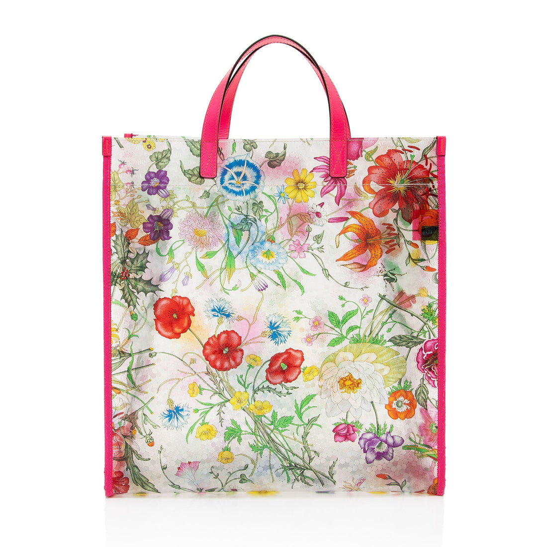Gucci PVC Leather Flora Tote - FINAL SALE