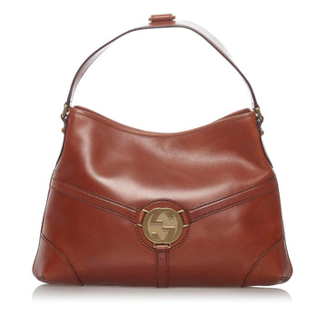 Gucci Reins Leather Hobo Bag