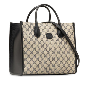 Gucci Small GG Supreme Interlocking G Tote