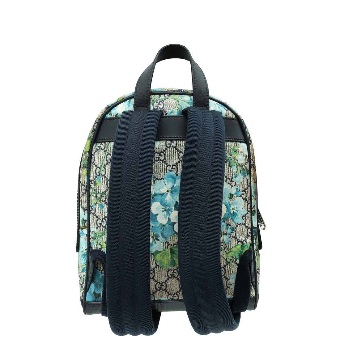 Gucci Multicolor GG Supreme Blooms Small Day Backpack Bag