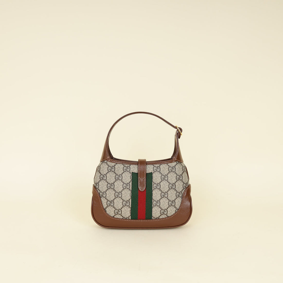 Gucci Ebony GG Supreme Jackie 1961 Mini Bag