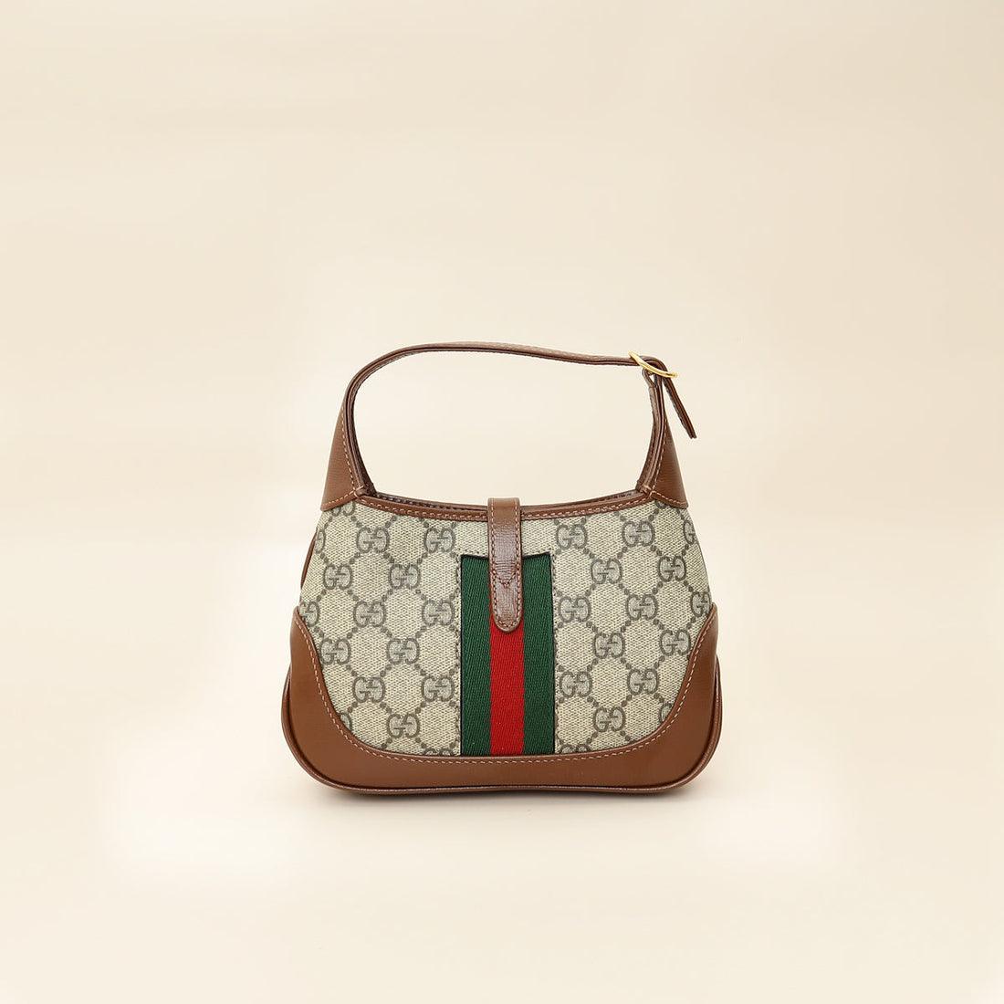 Gucci Bicolor GG Supreme Jackie 1961 Mini Bag
