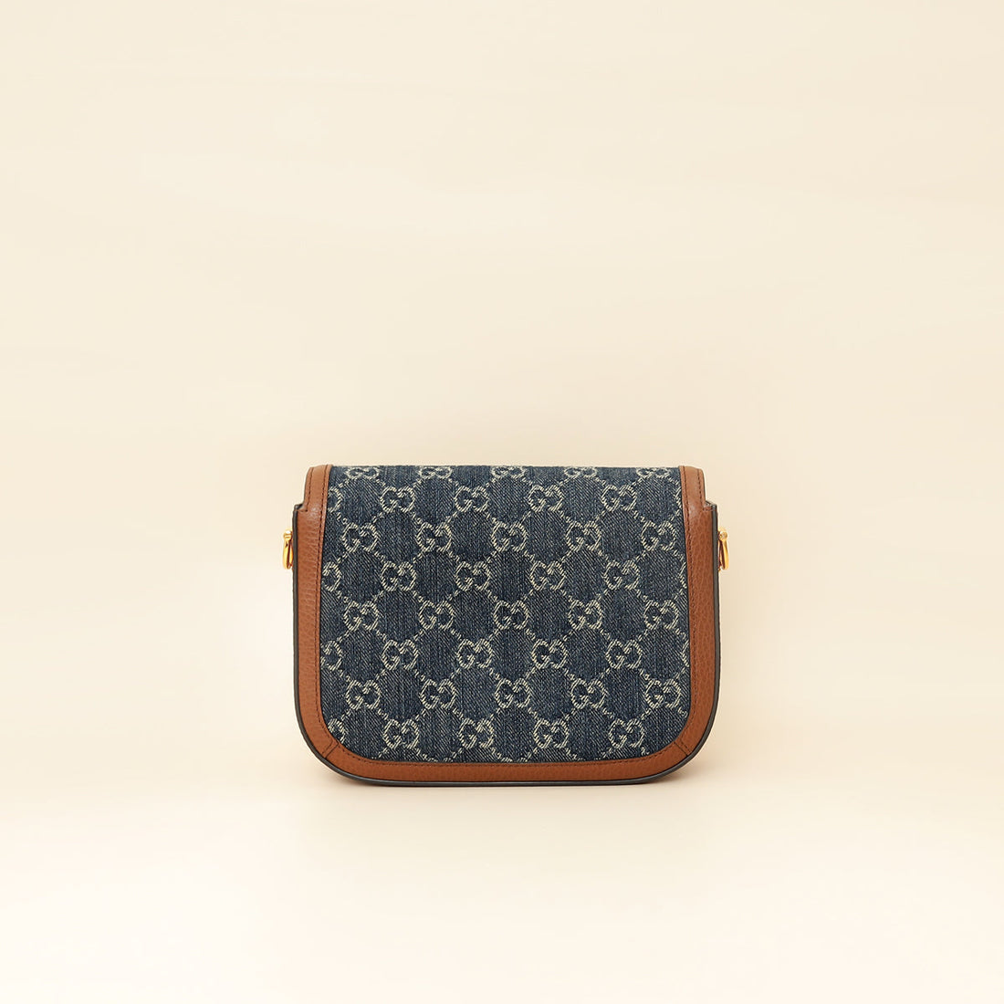 Gucci Bicolor GG Horsebit 1955 Mini Shoulder Bag