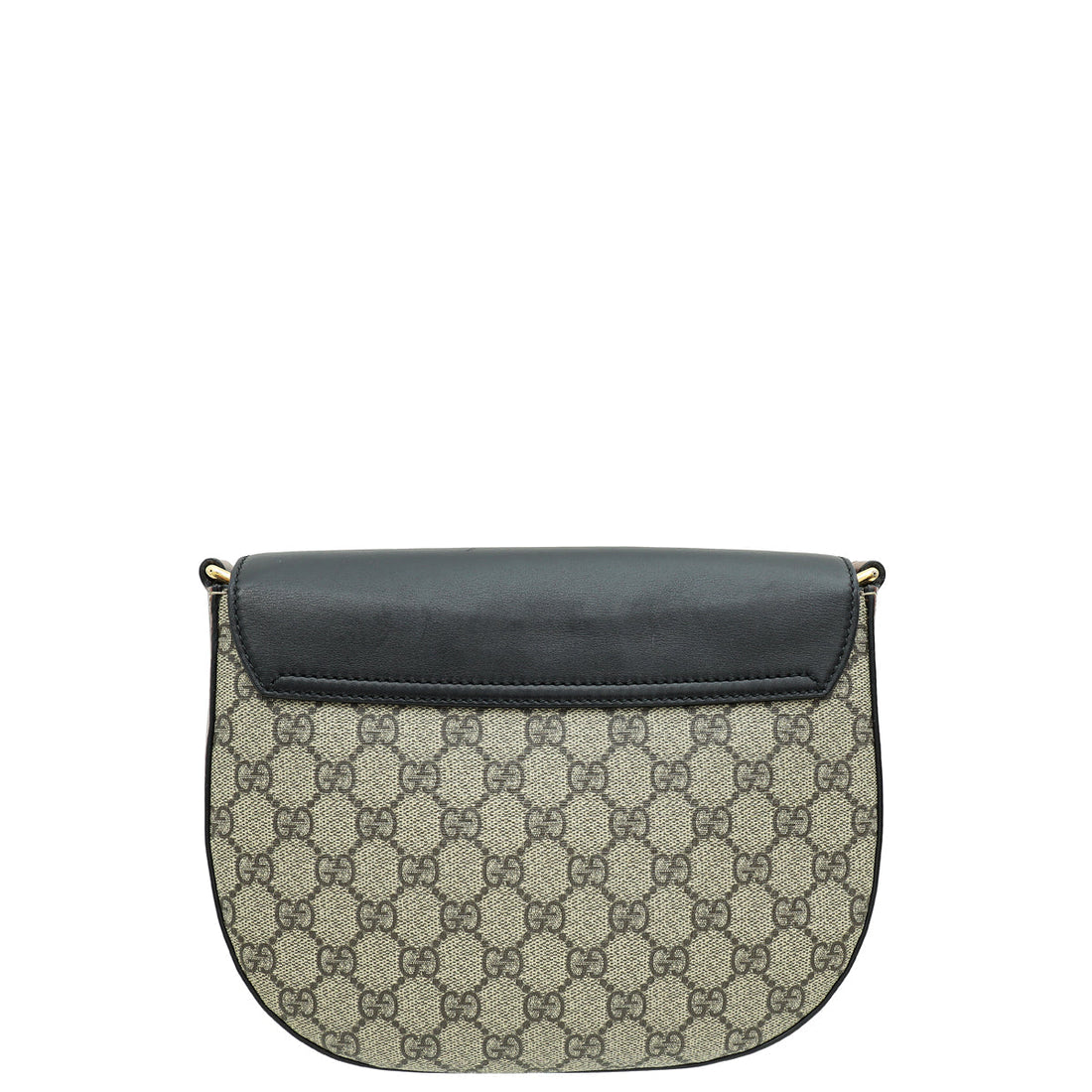 Gucci Multicolor GG Supreme Web Padlock Messenger Medium Bag