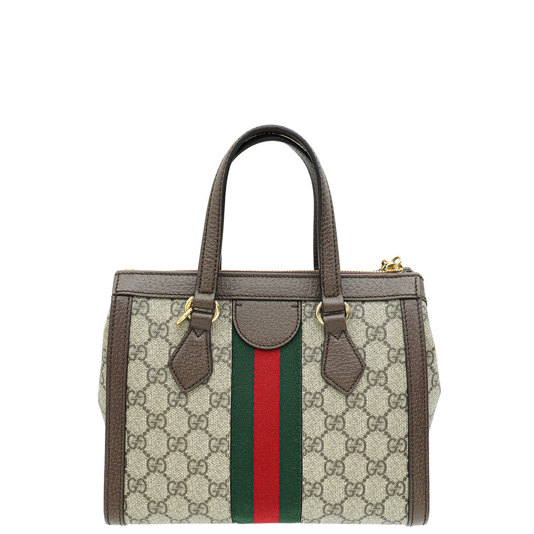 Gucci Ebony GG Supreme Ophidia Small Tote Bag