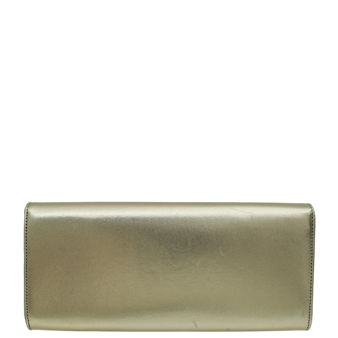 Gucci Metallic Bronze GG Crystal Broadway Clutch