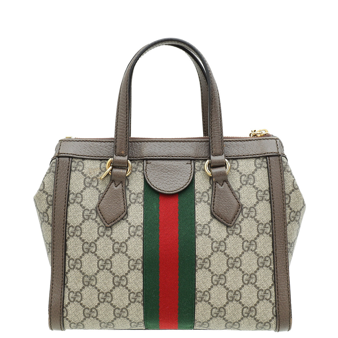 Gucci Bicolor GG Supreme Ophidia Small Shoulder Bag