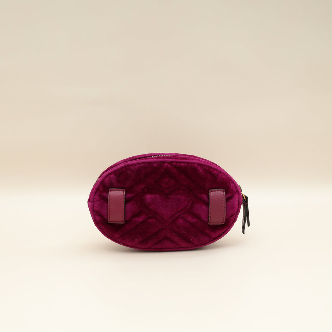 Gucci Violet GG Marmont Velvet Mini Belt Bag