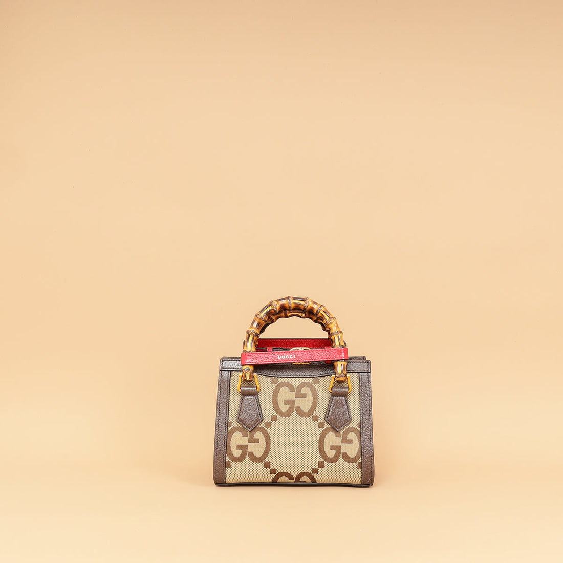 Gucci Bicolor Jumbo GG Mini Diana Tote Bag
