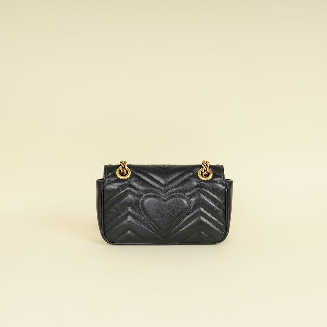 Gucci Black Marmont Small Shoulder Bag