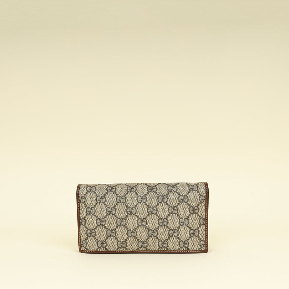 Gucci Bicolor GG Supreme Horsebit 1995 Wallet on Chain