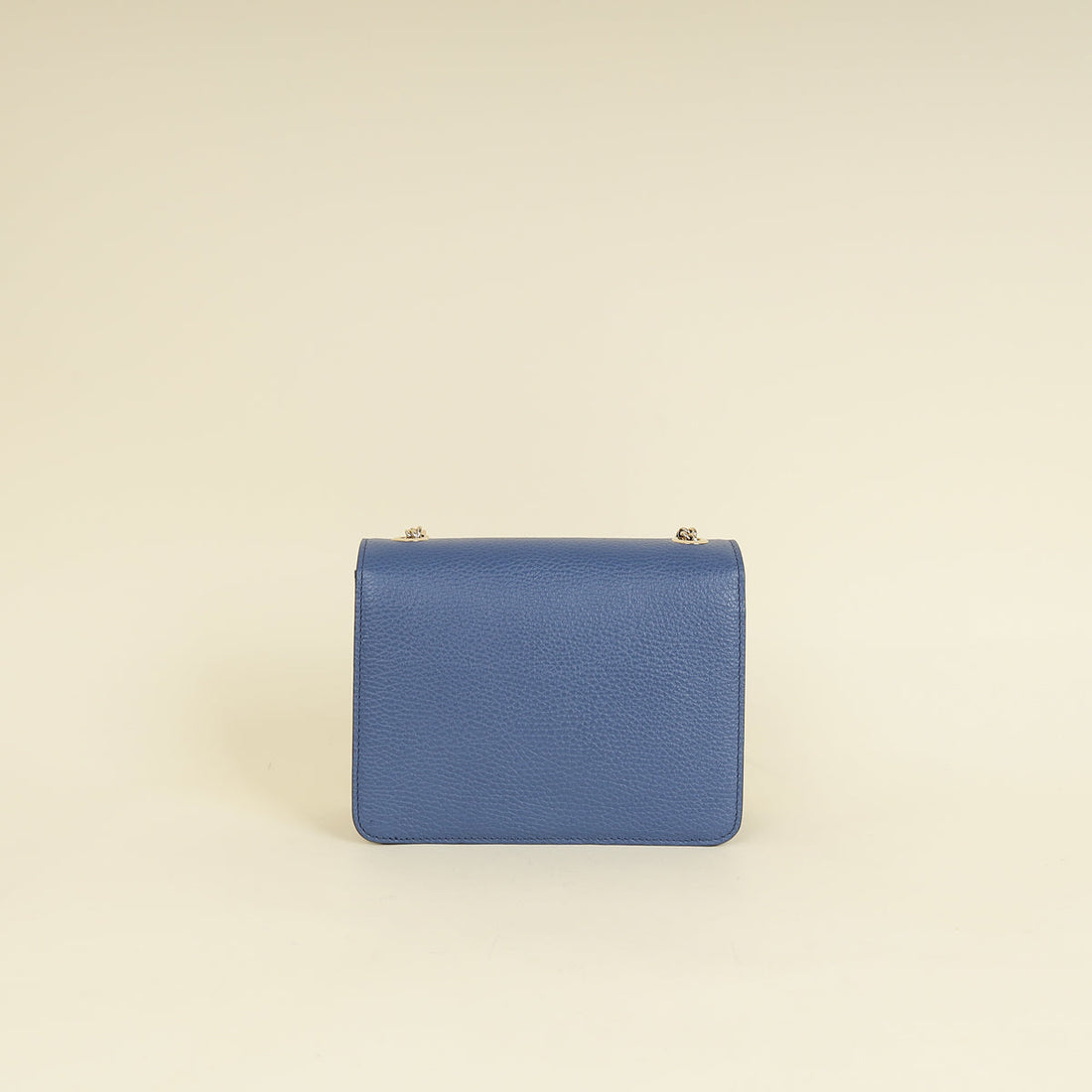 Gucci Blue Interlocking G Flap Small Shoulder Bag