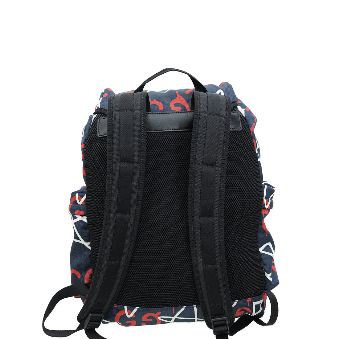 Gucci Navy Multicolor Ghost Backpack Bag