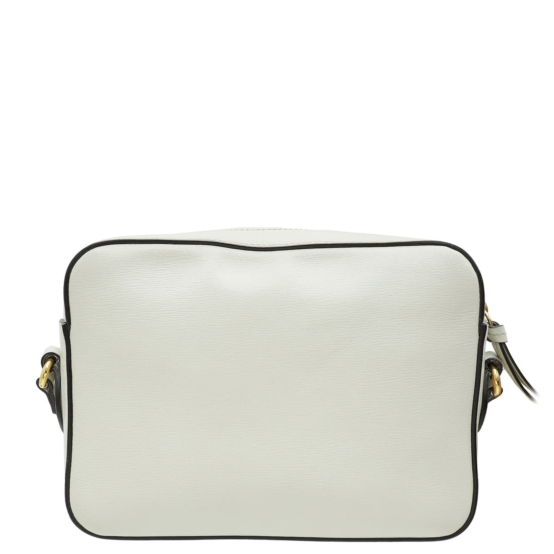 Gucci White Horsebit 1955 Small Shoulder Bag