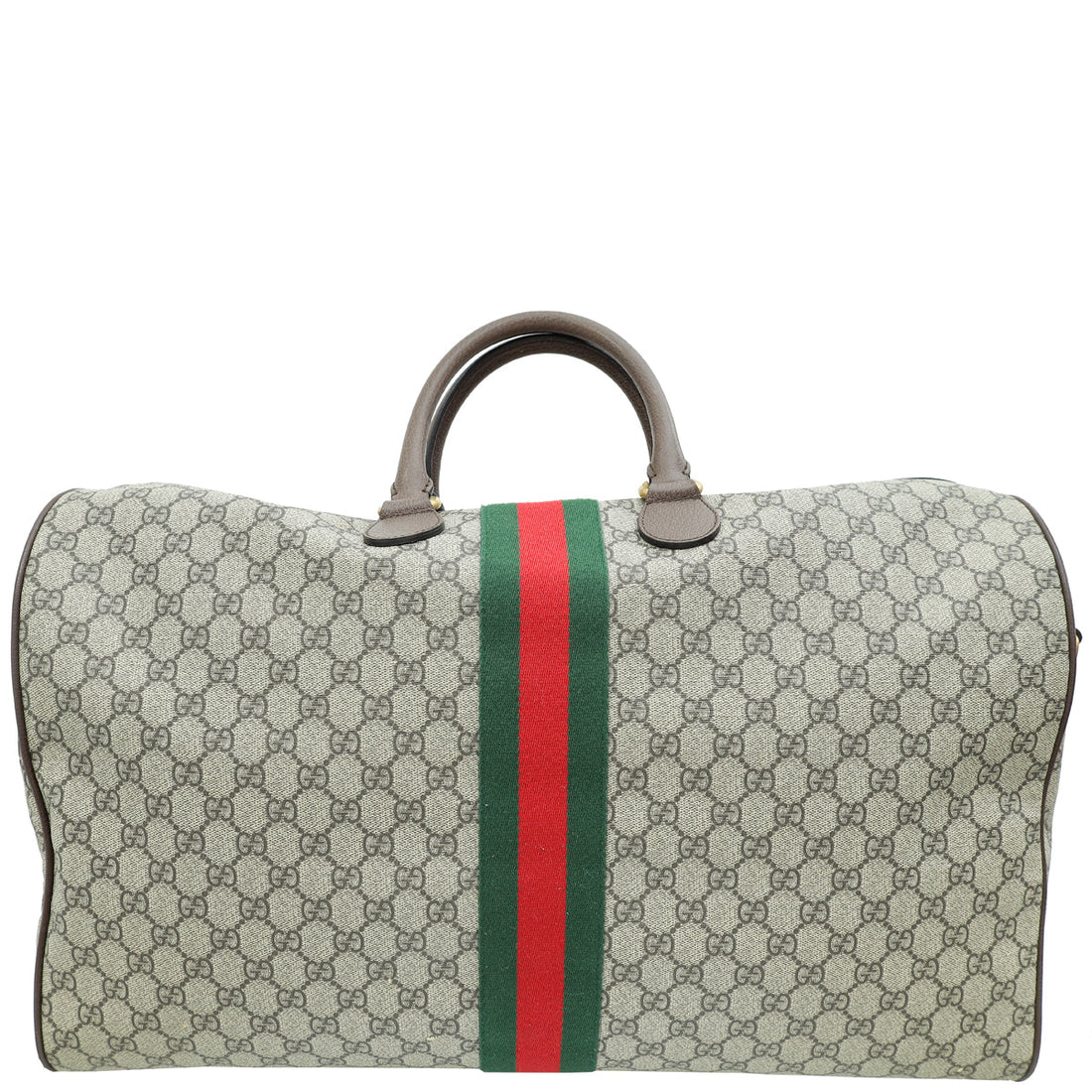Gucci Ebony GG Supreme Ophidia Savoy Large Duffle Large Bag W/ NY Initial Tag