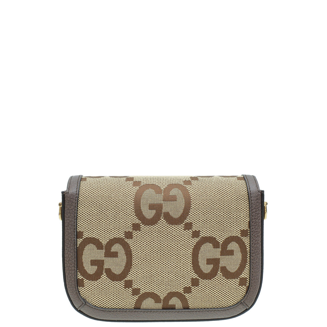 Gucci Ebony Jumbo GG Horsebit 1955 Mini Shoulder Bag