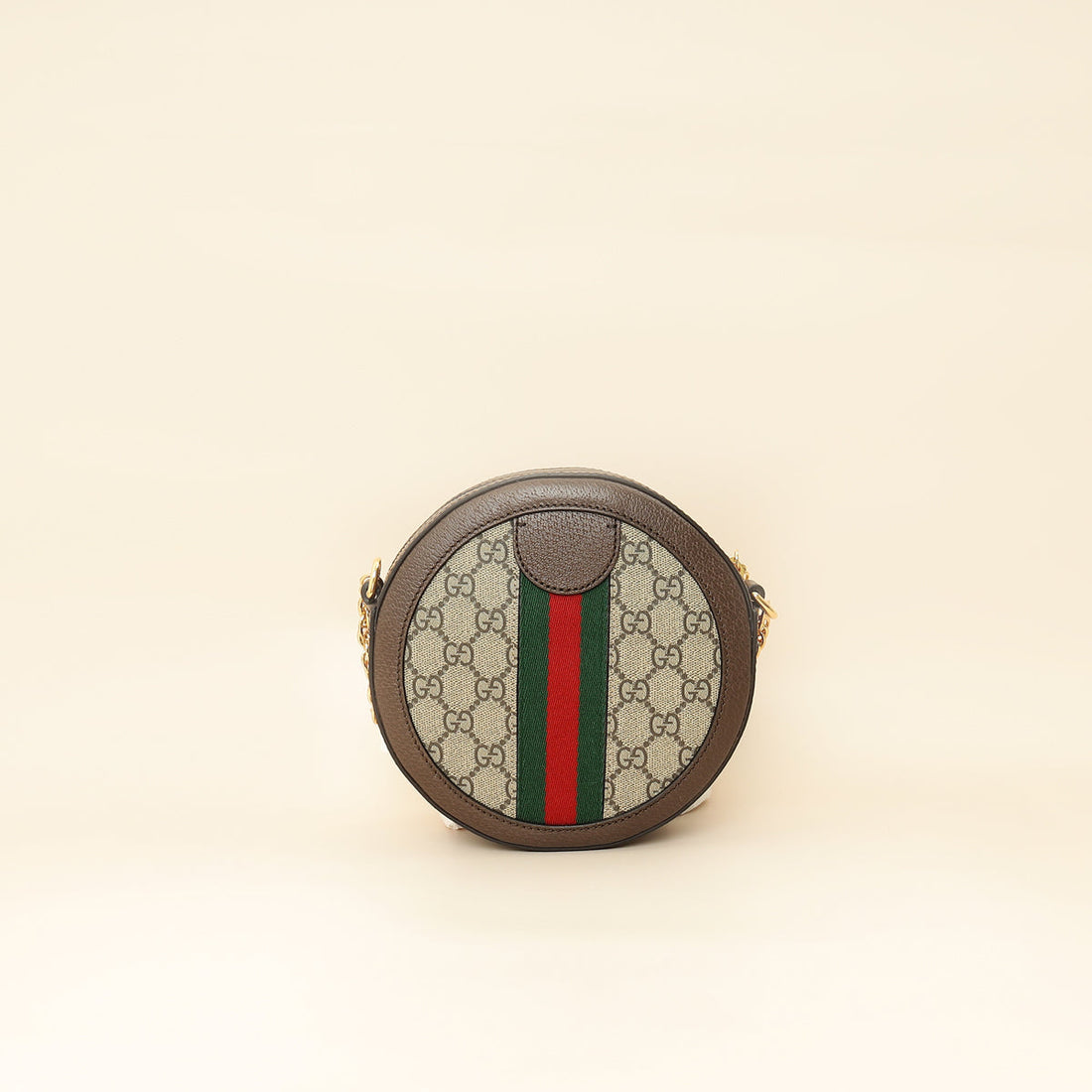 Gucci Bicolor Ophidia Round Shoulder Bag