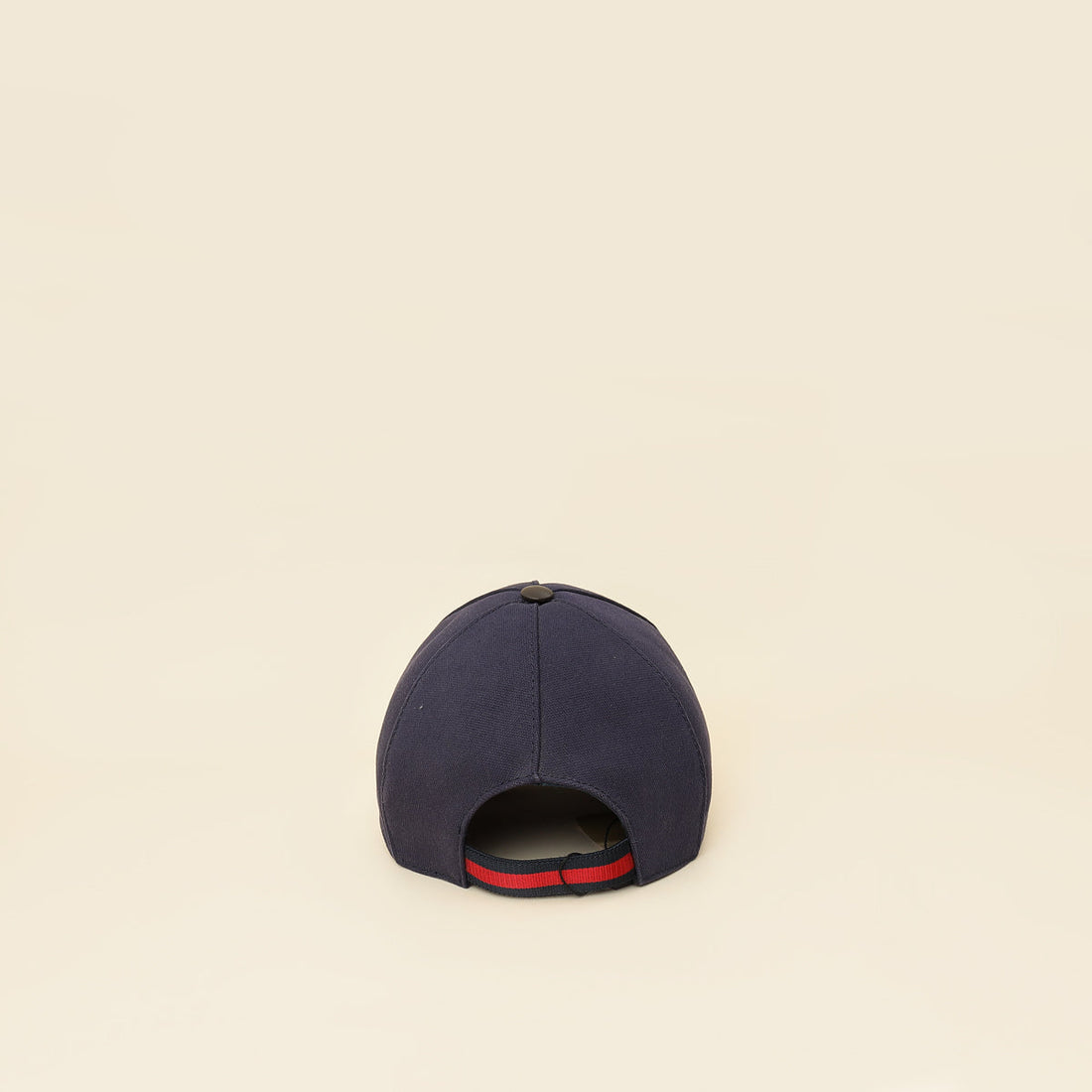 Gucci Navy Blue Interlocking G Medium Baseball Hat
