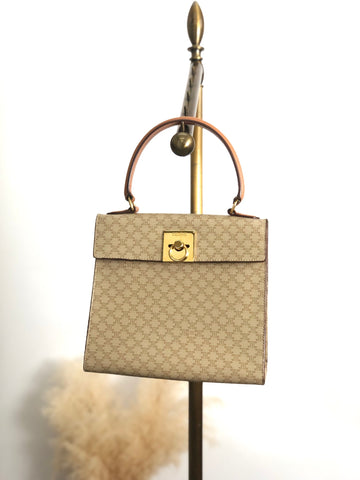 CELINE Macadam Gancini Handbag Beige New 1:1 73dnvv