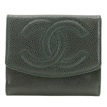 Top Quality Chanel Caviar Skin Bifold Wallet A13496