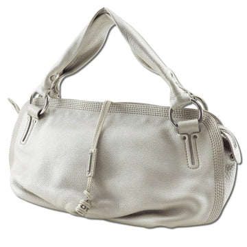 CELINE Shoulder Bag Calfskin beige Women New 1:1