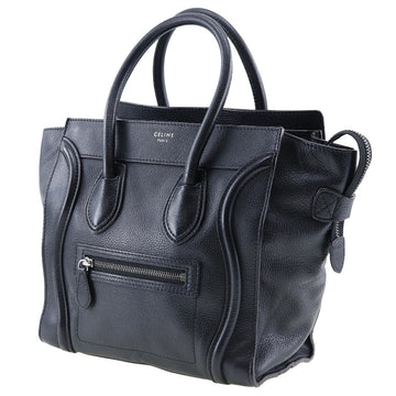 CELINE Handbag 167793 Calfskin black Micro shopper Luggage Women New 1:1