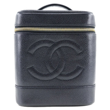 Top Quality Chanel Caviar Vanity Handbag Black
