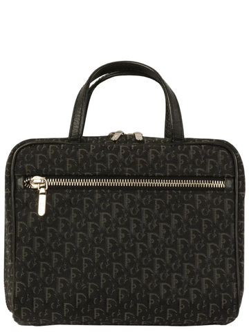 Top quality Dior Trotter Pattern Mini Hand Bag Black