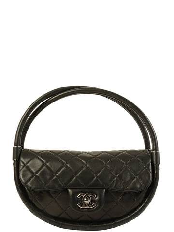 Top Quality Chanel Around 2014 Made Hula Hoop Bag Mini Black