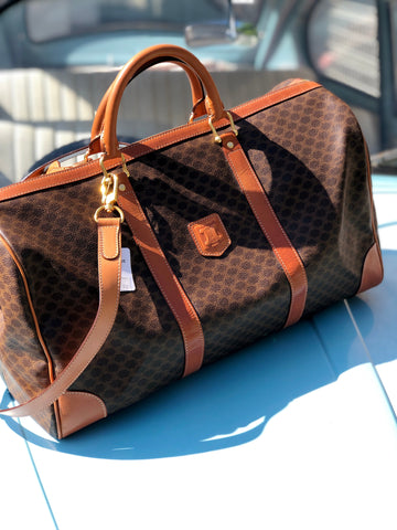 CELINE  Boston bag Brown New 1:1 Old Celine e26jc4