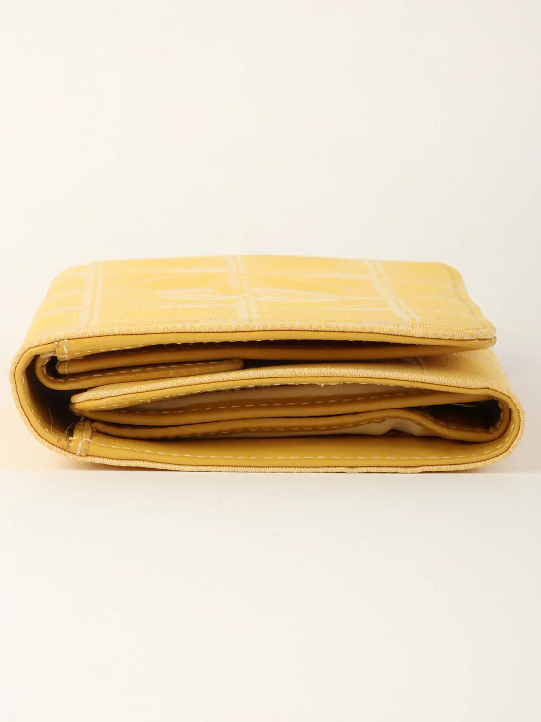 Top Quality Chanel Aound 2001 Made New Travel Line Nylon Wallet Yellow